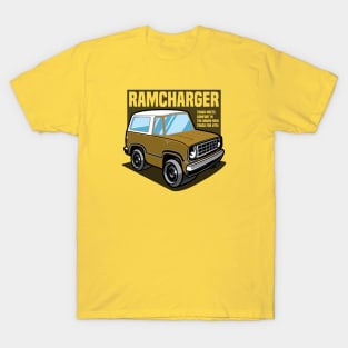 Light Gold Ramcharger - 1974 T-Shirt